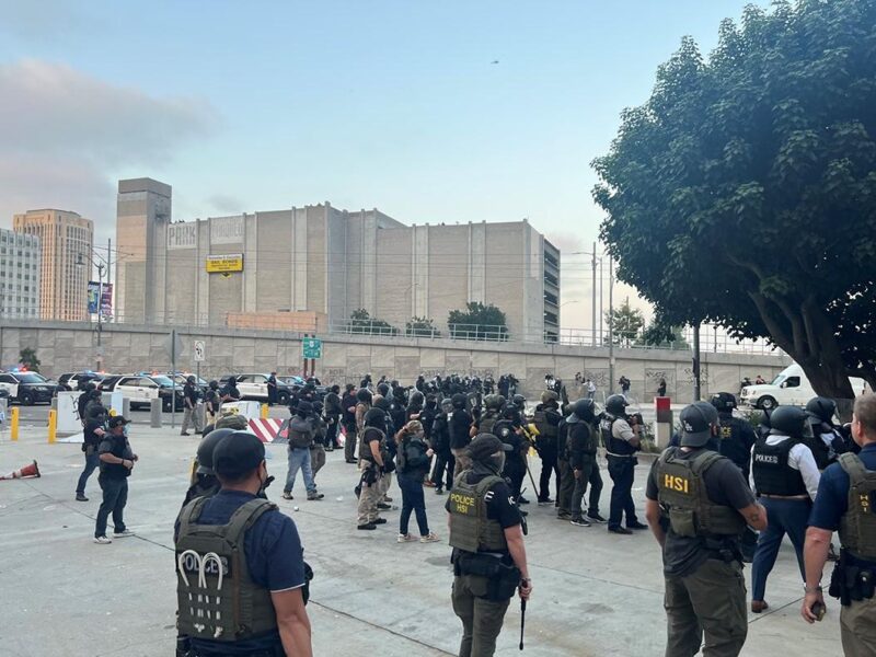 Difunden primera lista oficial de detenidos en redadas de Los Ángeles: más de la mitad son mexicanos