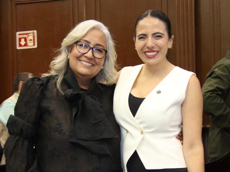 Emma Rivera respalda llegada de Giulianna Bugarini a la Mesa Directiva del Congreso de Michoacán