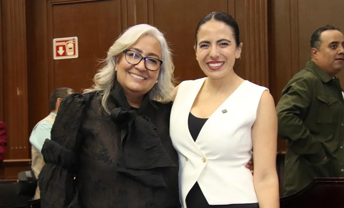 Emma Rivera respalda llegada de Giulianna Bugarini a la Mesa Directiva del Congreso de Michoacán