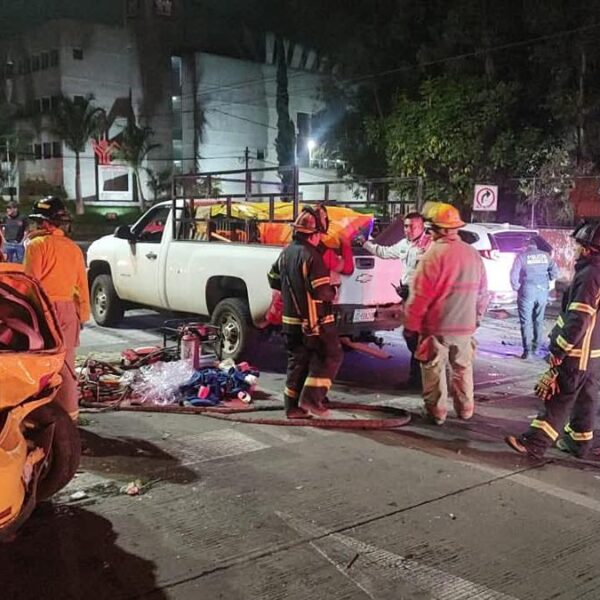 En dos accidentes ocurridos en Morelia cuatro personas resultaron con lesiones