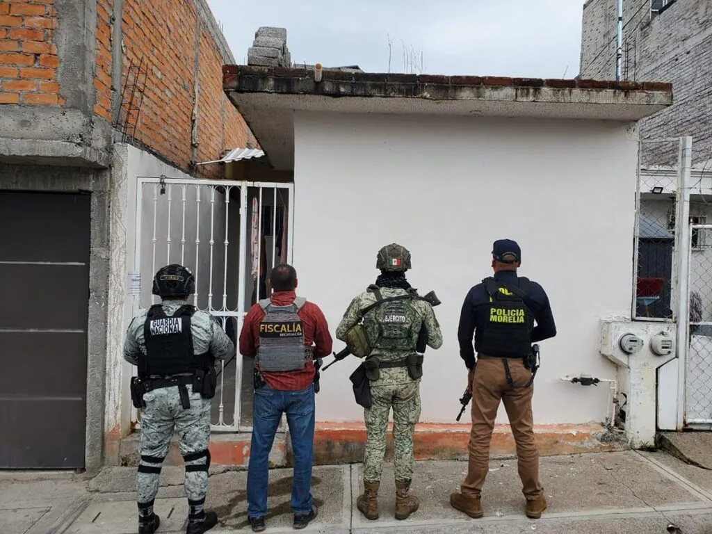 En Morelia, FGE catea dos inmuebles relacionados por narcóticos