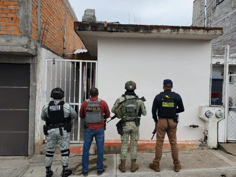En Morelia, FGE catea dos inmuebles relacionados por narcóticos