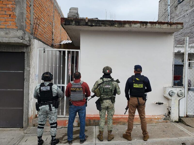 En Morelia, FGE catea dos inmuebles relacionados por narcóticos