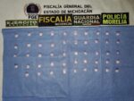 En Pátzcuaro y Morelia, asegura FGE más de 2 mil dosis de narcóticos