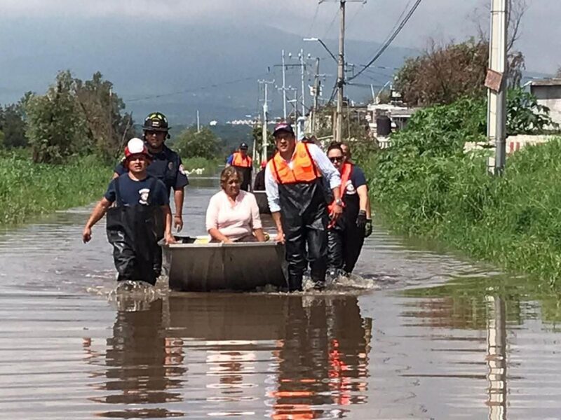 En riesgo, más de 18.5 mil habitantes en 40 zonas inundables de Morelia