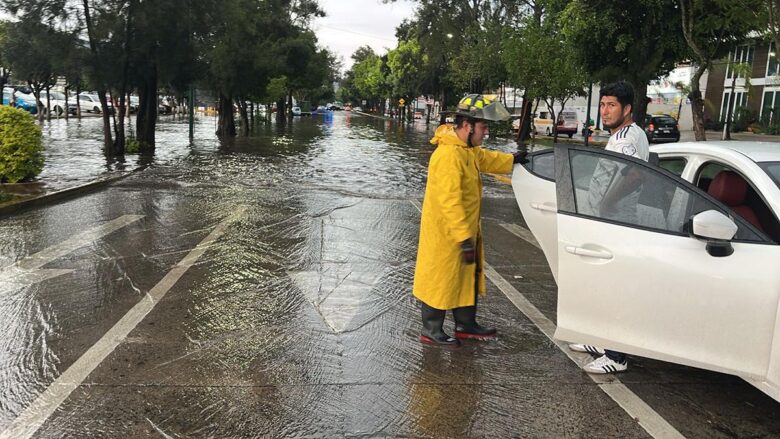 Encharcamientos, sin daños mayores, reporta PC tras tormenta en Morelia