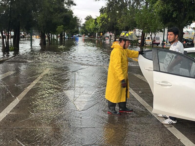 Encharcamientos, sin daños mayores, reporta PC tras tormenta en Morelia