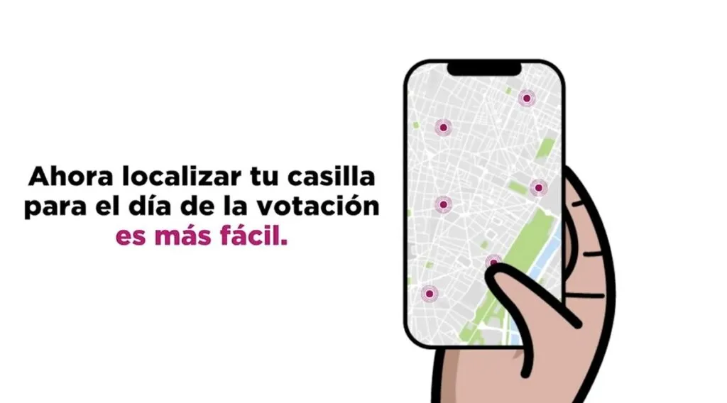 encuentra tu casilla para para votar este domingo 1 de junio