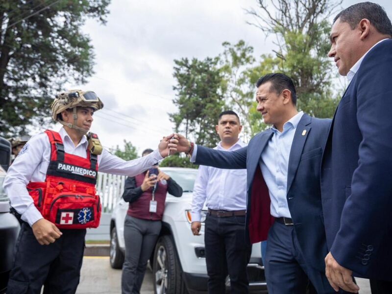 Entrega Torres Piña vehículos y equipo especializado al Sistema Penitenciario en Michoacán