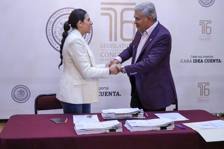 Giulianna Bugarini formalmente es Presidencia de la Mesa Directiva del Congreso de Michoacán