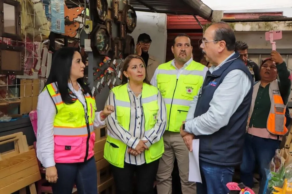 Gobierno de Quiroga recorre mercado municipal para proyectar su mejora