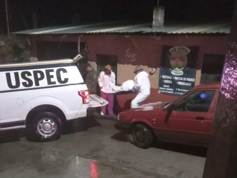 Hallan en cajero automático cadáver de hombre con signos de violencia en Pátzcuaro