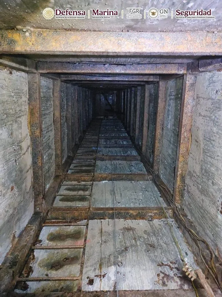 Hallan en Tijuana narcotúnel de 600 metros de largo-1