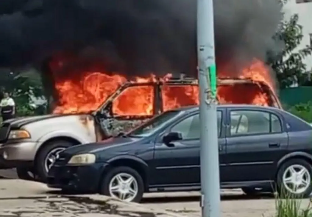 Incendio en Villas del Pedregal