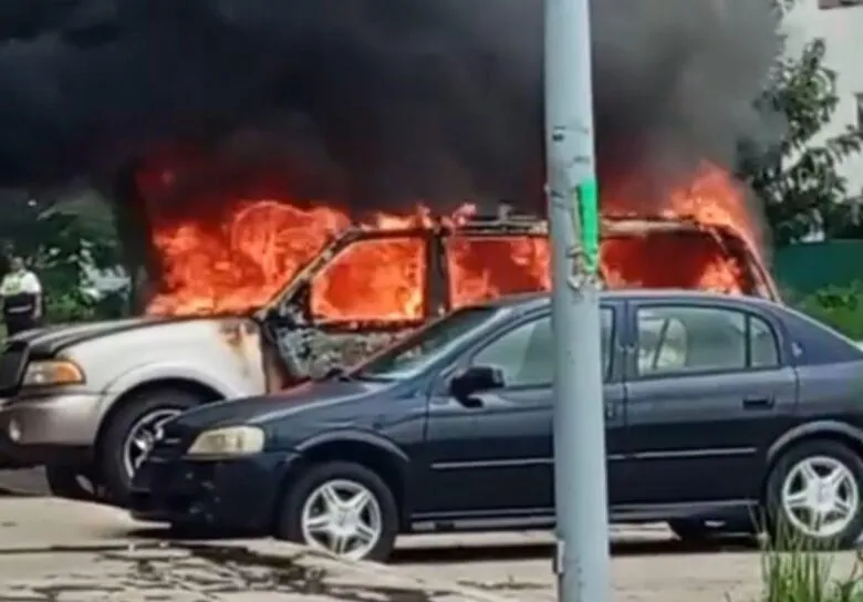 Incendio en Villas del Pedregal