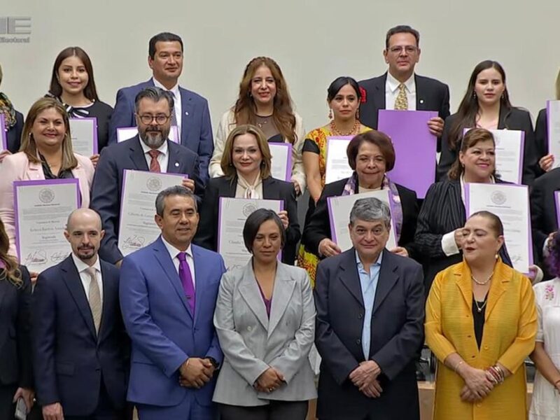 INE valida elección del tribunal de disciplina