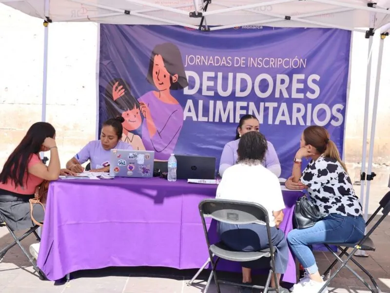 Inicia en Villas del Pedregal Morelia registro de deudores alimentarios