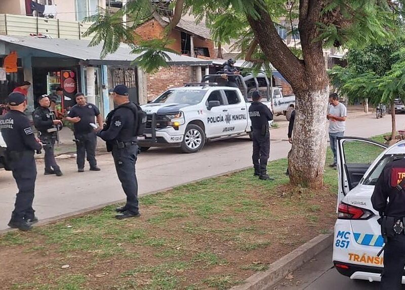 joven baleado por presuntos delincuentes en Caltzontzin