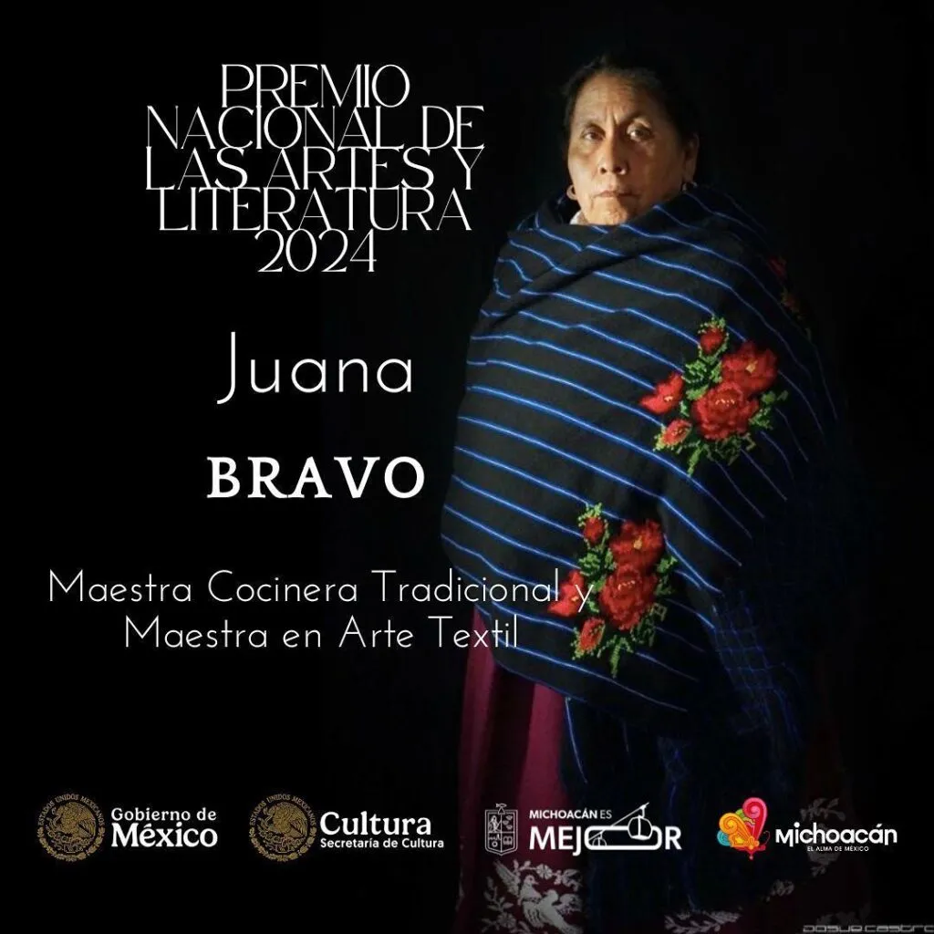 Juanita Bravo, guardiana de sabores y tradiciones, gana Premio Nacional de Artes y Literatura-2