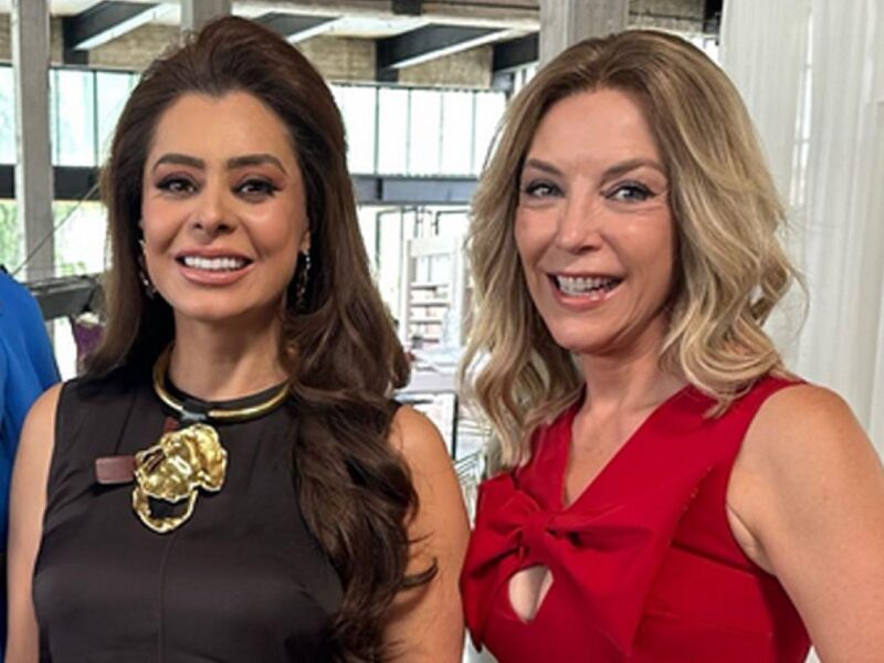 Laura Flores se apoya en Yadhira Carrillo para superar su ruptura con Lalo Salazar