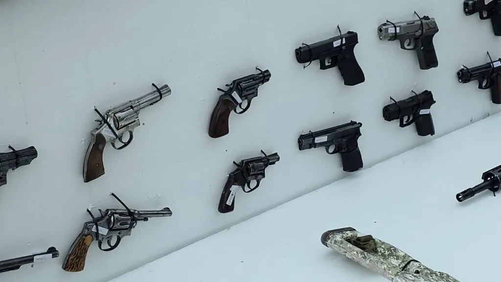 Más de 400 armas fueron destruidas en la XXI Zona Militar-1