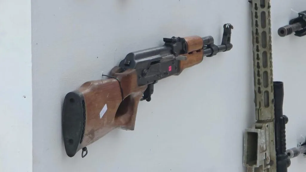 Más de 400 armas fueron destruidas en la XXI Zona Militar-2