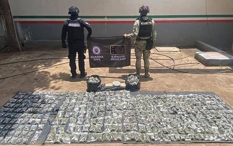 Más de 470 kg de droga asegurada en el mes de mayo: SSP
