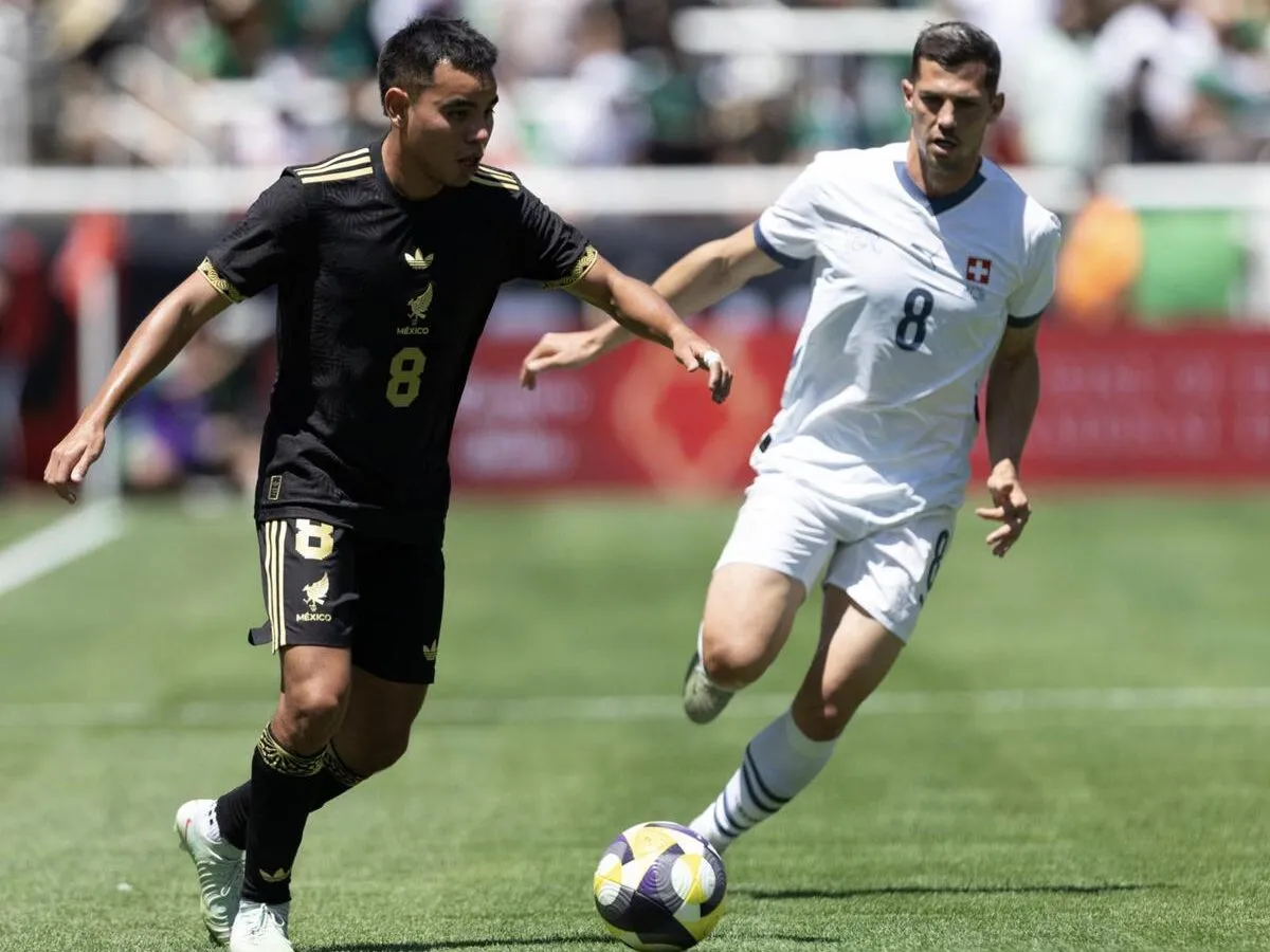 México goleado por Suiza en amistoso Copa Oro 2025