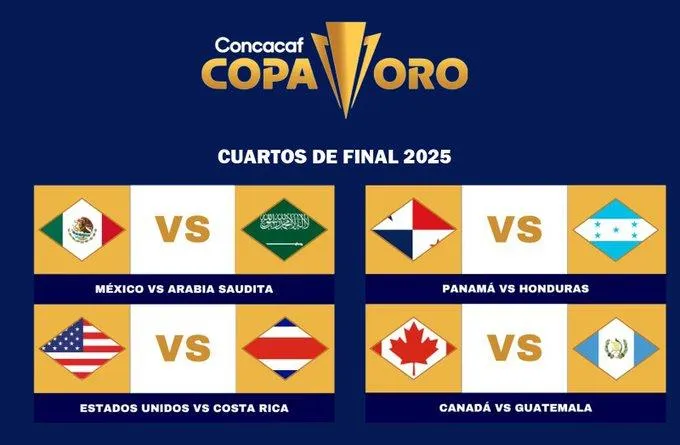 México se mide vs Arabia Saudita por el boleto a Semifinales de la Copa Oro 2025-2