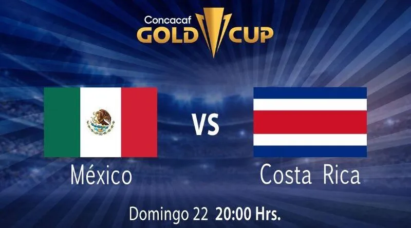 México vs Costa Rica en la Copa Oro