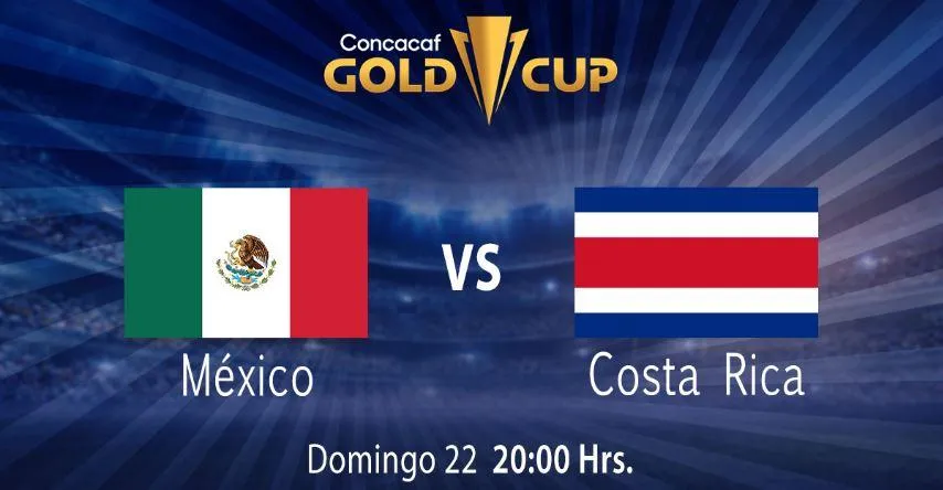 México vs Costa Rica en la Copa Oro