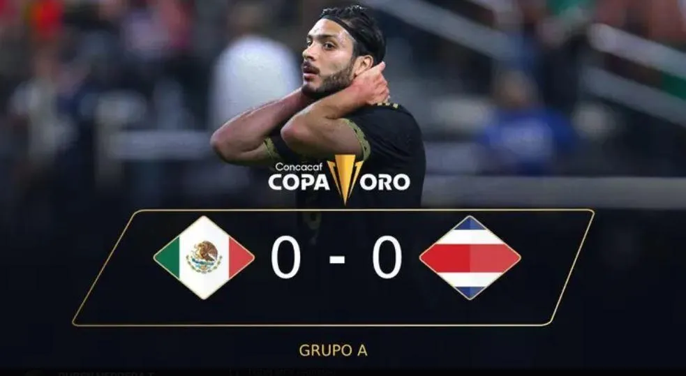 México y Costa Rica no se hacen daño, pobre empate de 0-0