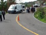 Se lesionan dos motociclistas en accidente sobre la Zacapu-Quiroga