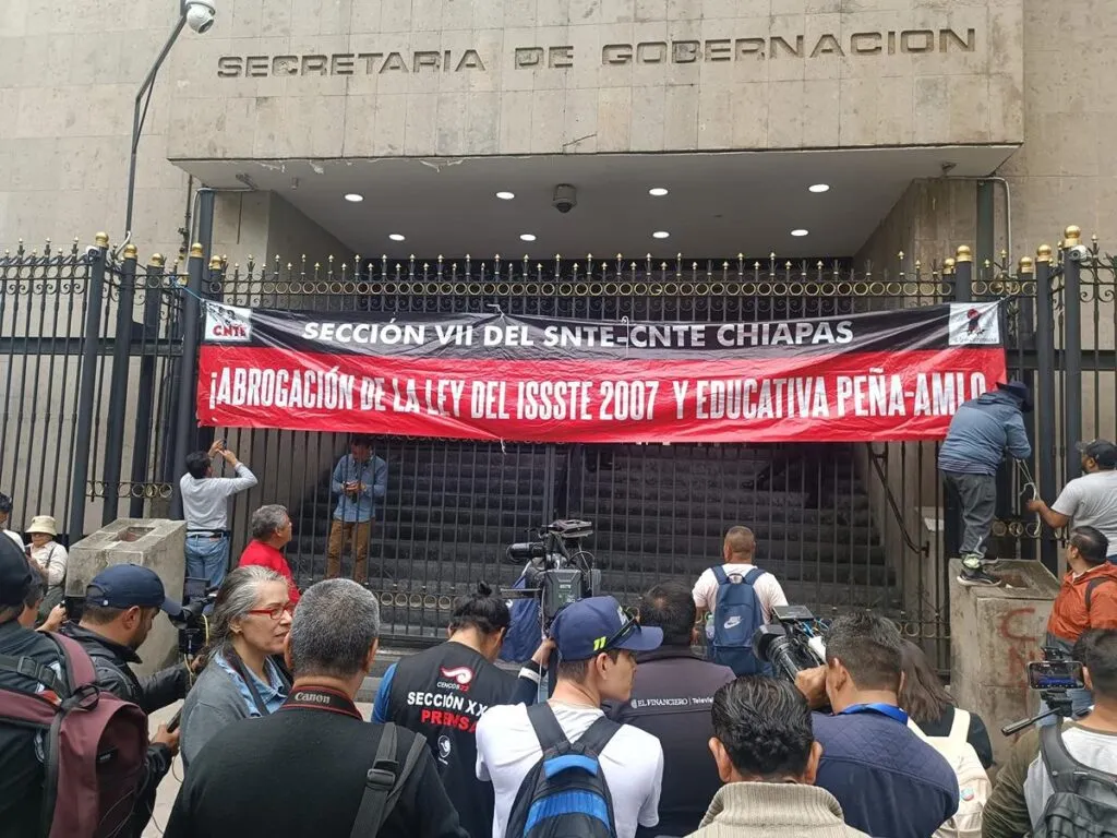 Ni aumento salarial del 100% ni abrogación de Ley del ISSSTE 2007: Segob/SEP a CNTE