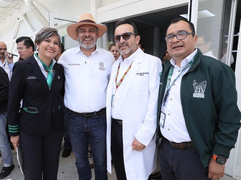 Nuevo hospital del IMSS en Uruapan, clave para la formalización laboral agrícola: Bedolla