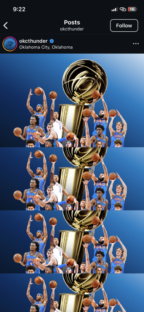 Oklahoma City Thunder campeones NBA 2025 1