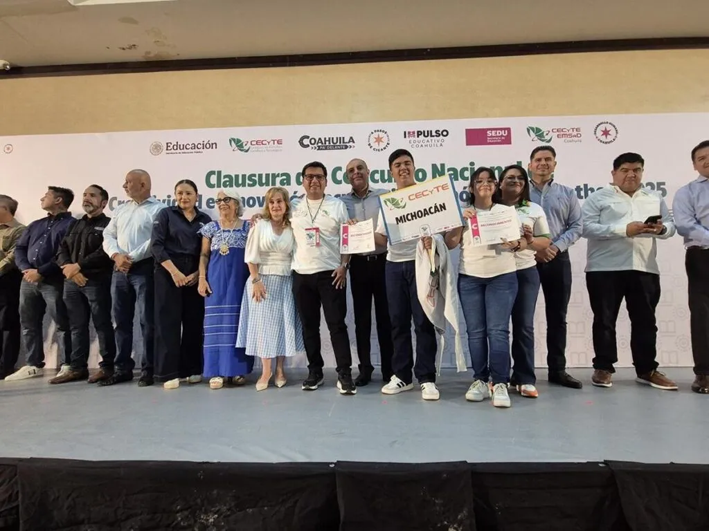 ¡Orgullo michoacano! Jóvenes Cecytem ganan oro y plata en nacional de ciencia-1