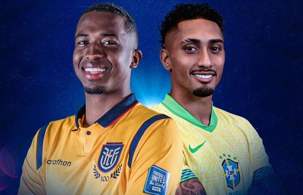 Por iniciar el partido de eliminatoria Ecuador vs Brasil ¿Dónde verlo en vivo?