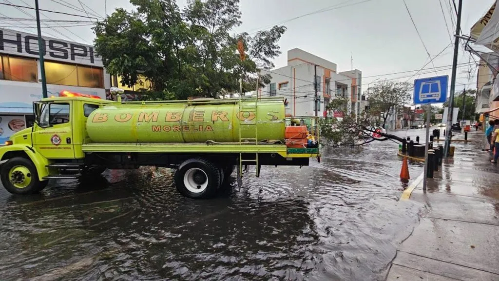 Pronostican lluvias para esta tarde y noche en Morelia