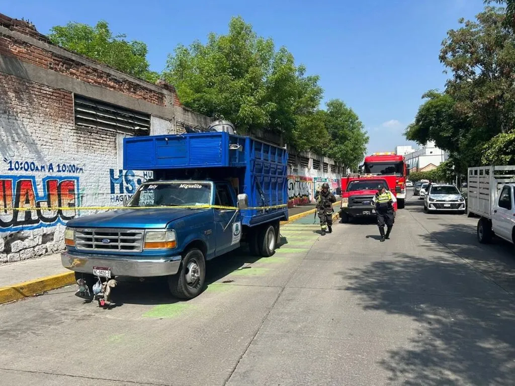 Protección Civil del estado controla fuga de gas en la Colonia Industrial de Morelia