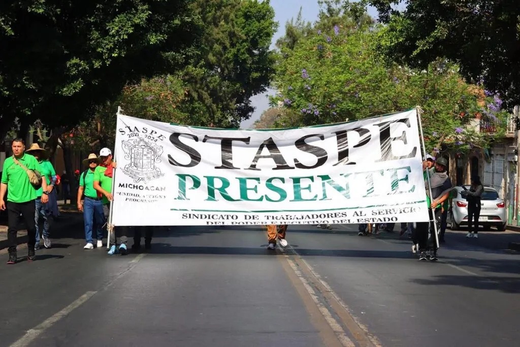 Se deslinda STASPE de bloqueos en Morelia para este miércoles-1