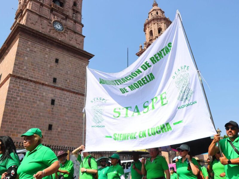Se deslinda STASPE de bloqueos en Morelia para este miércoles