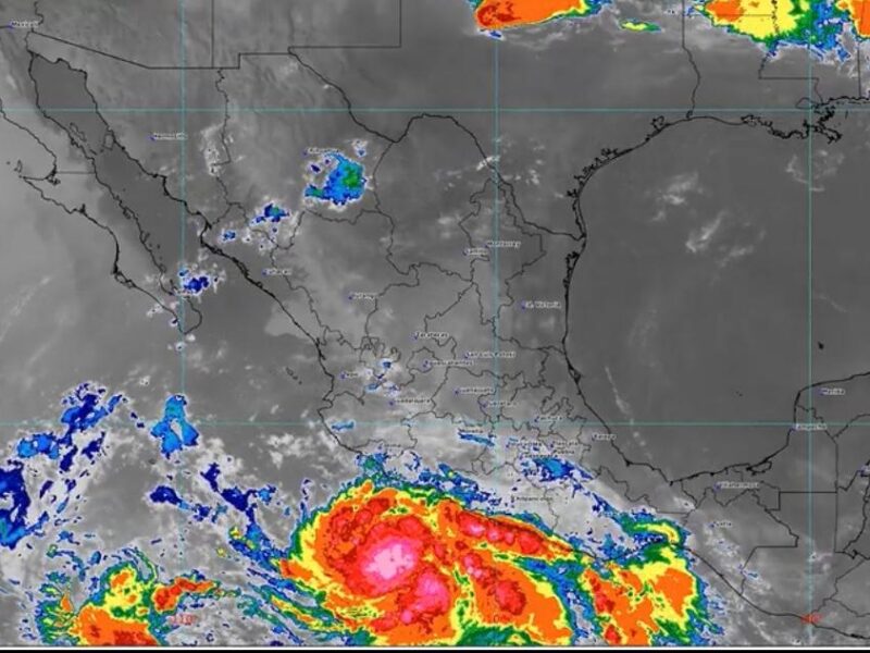 Se forma tormenta tropical ‘Bárbara’ al sur de Guerrero