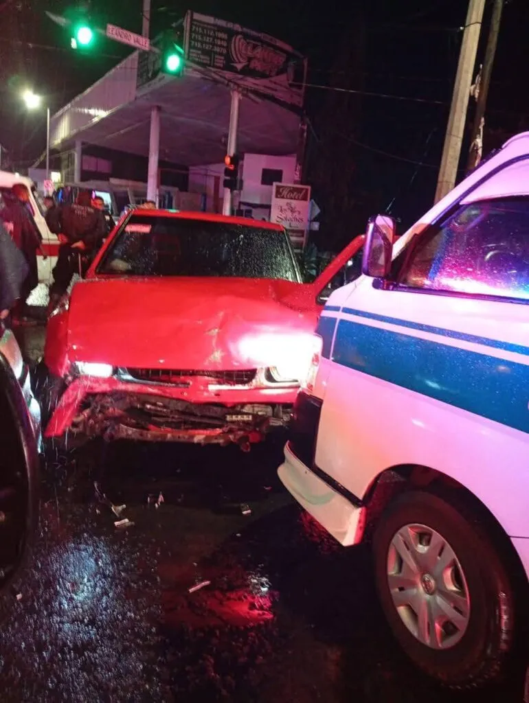 se producen accidentes viales en Zitácuaro debido a fuerte tromba