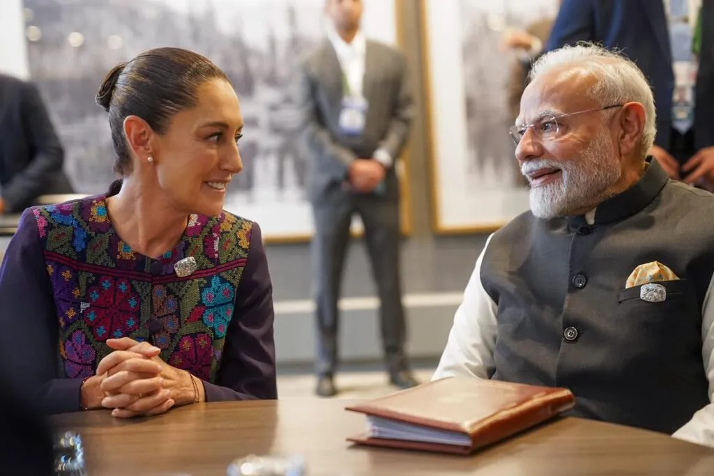 Se reúne Sheinbaum con primer ministro de India; abordan fortalecer la cooperación México en comercio y ciencia