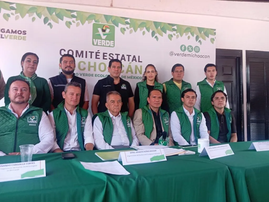 Se suman PVEM Michoacán 8 nuevos perfiles, de PRI, PAN y hasta un exmagistrado