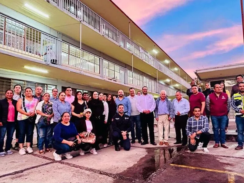Secundaria Técnica 3 es segura; obras del teleférico continúan