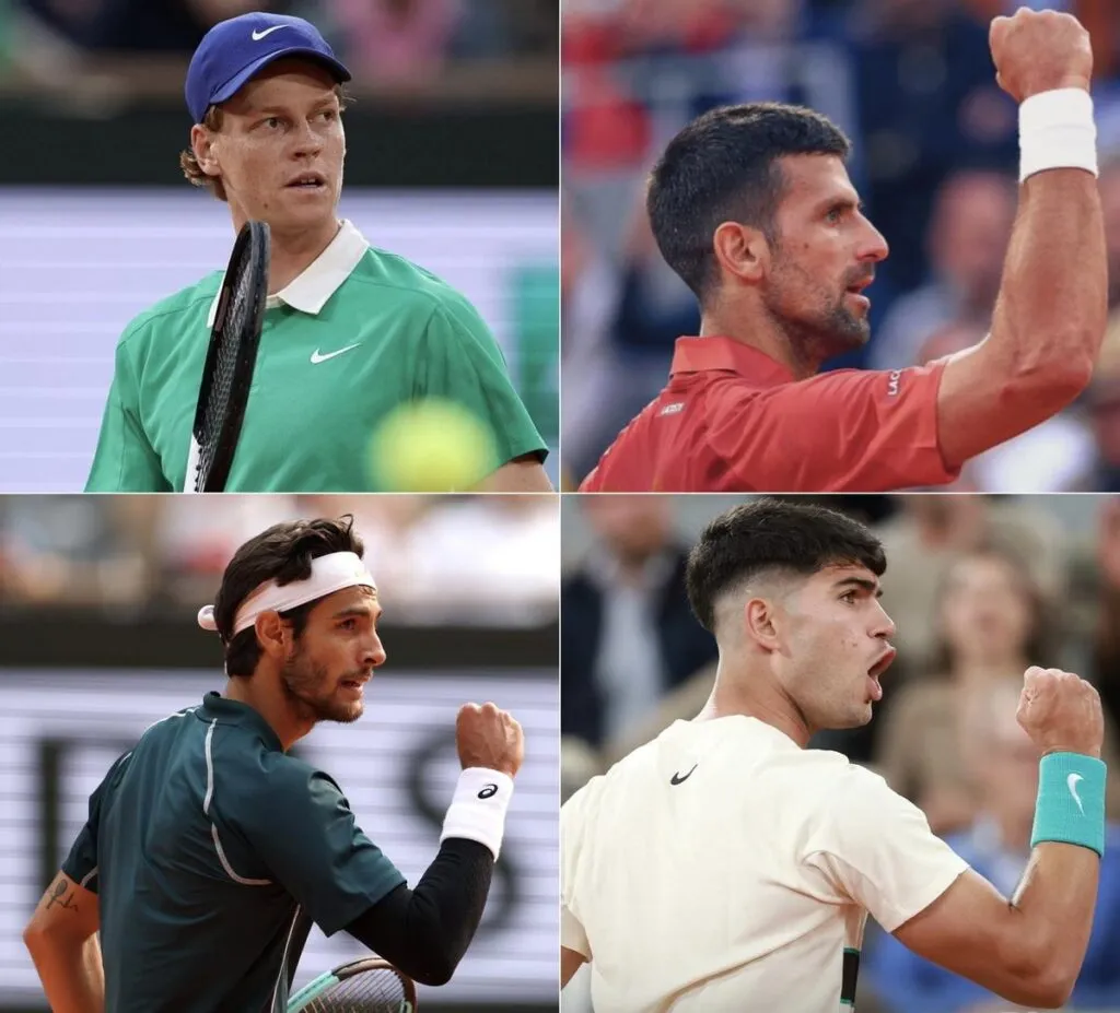 Semifinales de Roland Garros 2025 Definidas