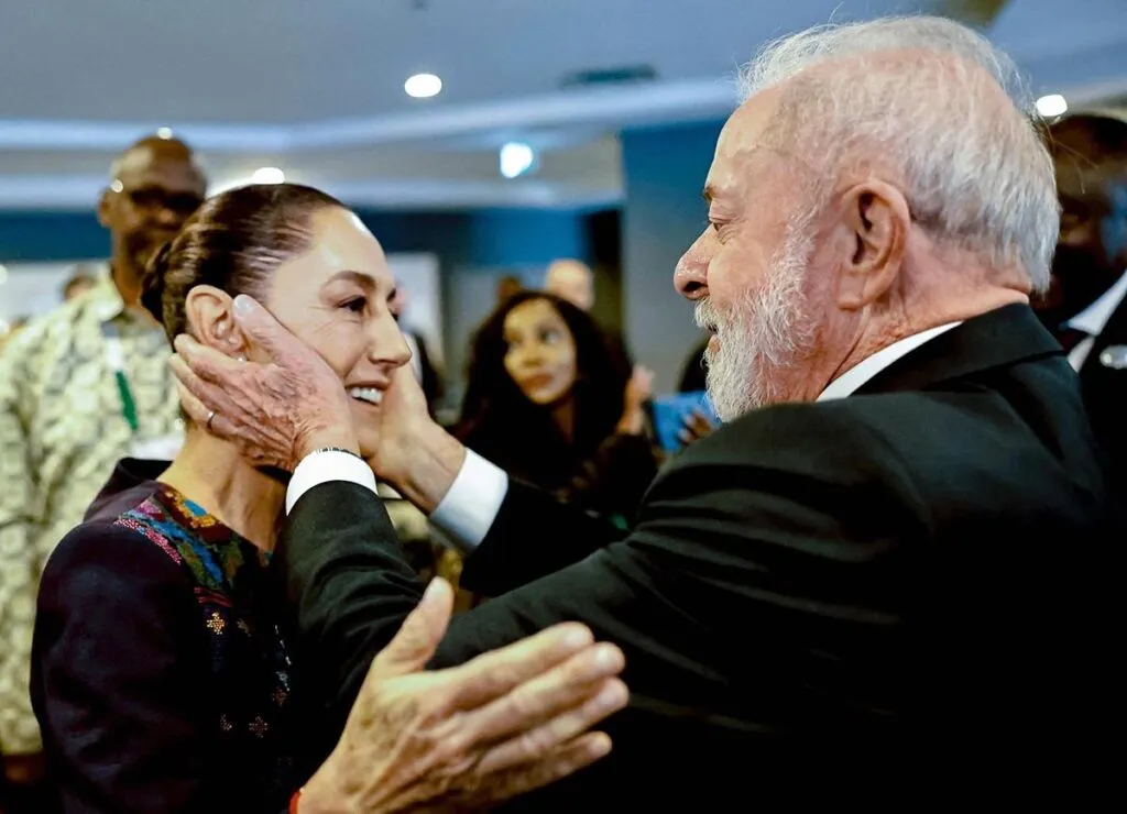 Sheinbaum y Lula da Silva hablan en el G7 sobre la relación comercial binacional