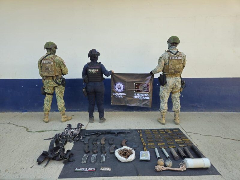 SSP desactiva 152 artefactos explosivos y decomisa 57 armas en mayo